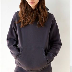 Aritiza TNA CozyAF Perfect Hoodie - Inky Grey